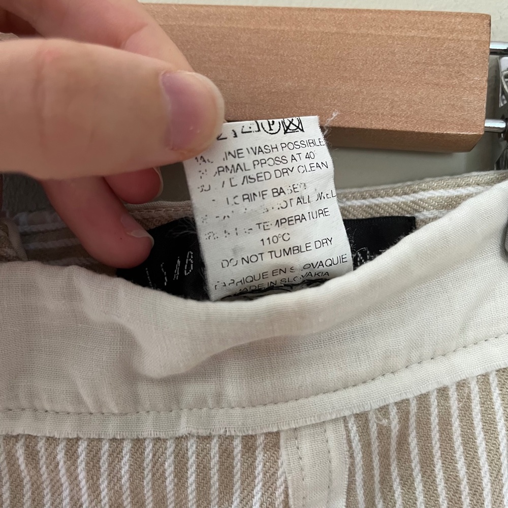 isabel marant white cotton canvas skirt - Picture 10 of 10